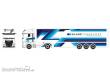 Herpa 959308 - MAN TGX GX Kühlkoffer-Sattelzug Blank-Transporte