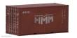 Igra Model 96050001w - Kontejner 20´ HMM gealtert