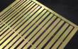 Matho Models 80044 - PE Brass Strips B: 1,25 - 3 mm (0,10mm thickness)