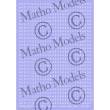 Matho Models 80050 - Decal Numbers - 2.5mm, white, type 1