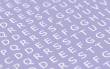 Matho Models 80052 - Decal Letters (UPPERCASE) - 3mm, white, type 1