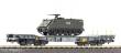 Piko 96280 - Panzertransportwagen Slmmnps mit M113 Schützenpanzer SBB-CFF V