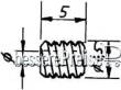 Weinert 9650 - Modul 0,3 Messing-SchneckeBohrung 1,48 mm