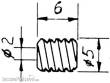 Weinert 9652 - Modul 0,5 Messing-Schnecke 5,0 Durchmesser Bohrung 1,98 mm