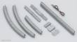 Tomytec 970282 - Gleis-Start-Set, Oval, mit Eingleisstück