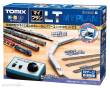 Tomytec 970947 - Gleis-Set für ein Oval, in Schotterbettung