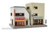 Tomytec 970974 - Gebäude-Set A3, Friseursalon & Modell-Geschäft