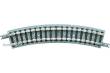 Tomytec 971113 - 4 Gleise, gebogen, Mini Curved, in Schotterbettung, r 177 mm