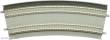 Tomytec 971169 - 2 Doppelgleise, gebogen, in Beton-Viaduktbet., 22,5°, r 539