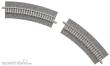 Tomytec 971781 - 4 Gleise, gebogen, mit breiter Schotterbet., 45°, r 280 mm