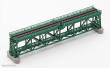 Tomytec 972670 - Fachwerkbrücke, 280 mm, Grün, mit Brückenträger