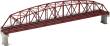 Tomytec 973221 - Gitterbrücke, 2-spurig, rot