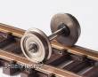 Weinert 9753 - 8-mm H0m-Scheibenradsatz mit 18,5 mm Spitzenweite
