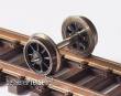 Weinert 9755 - 8-mm H0m-8-Speichenradsatz mit 18,5 mm Spitzenweite