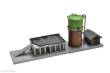Tomytec 978031 - Wasserturm und Ladestation