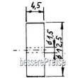 Weinert 9922 - Schwungscheibe 4,5/12,5