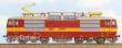 ACME AC60551 - Lokomotive 372 011-7 in Rot/Gelb Lackierung von CSD - Ep. V