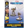 Atomic Mass Games AMGD2120 - Marvel: Crisis Protocol - Weapon X & Maverick