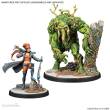 Atomic Mass Games AMGD2132 - Marvel: Crisis Protocol - Elsa Bloodstone & Man-Thing Character Pack