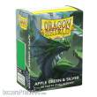 Dragon Shield ART15073 - DS100 Matte Dual - Apple Green & Silver