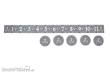 Bandua BA0000257 - Free People Measuring Ruler & Objetives