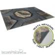 Bandua BABWTMAT0410 - Imperiacl City 2 mat 44X60 with deployment zones for warhammer 40k TEXTIL