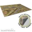 Bandua BABWTMAT0415 - Imperial City Jungle 1 mat 44X60 with deployment zones for warhammer 40k TEXTIL
