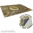 Bandua BABWTMAT0416 - Imperial City Jungle 2 mat 44X60 with deployment zones for warhammer 40k TEXTIL