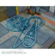 Bandua BAI000040 - Infinity templates 3rd Edition BLUE