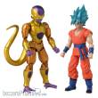 Dragon Ball Super Dragon Stars Actionfiguren 2er-Pack Battle Pack: Golden Frieza vs Super Saiyan Blue Goku 17 cm