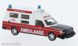 BoS BOS87717 - Volvo 265 Ambulance Norway, weiss/rot, 1985