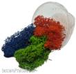 BASE X Terrain & Scenery BXMS3AQUAFLORA - Basetopping: MOOS³ SET AQUAFLORA