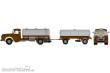 REE Modeles CB-071 - Willeme Wine Tanker Truck + Trailer Loubet & Cie