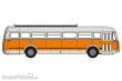 REE Modeles CB-122 - BUS R4190 Orange and Grey - Transport Méresse - Iwuy (59)