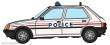 REE Modeles CB-155 - CAR - Peugeot 205 GE - POLICE First Version