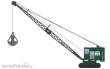 REE Modeles CB-158 - BONDY Crane on Bogies (green) SNCF OUEST region