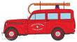 REE Modeles CB-204 - Car Renault JUVAQUATRE, with windows POMPIER + Ladder
