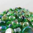 Gaming Stones CHX01175 - Crystal Green Iridized Gaming Stone (40stk, 12mm-14mm)