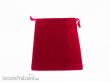 Würfelbeutel CHX02374 - Red Small Suedecloth Dice Bags (4 Wide × 6 Tall)
