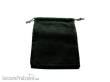 Würfelbeutel CHX02378 - Black Small Suedecloth Dice Bags (4 Wide × 6 Tall)
