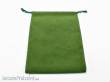 Würfelbeutel CHX02395 - Green Large Suedecloth Dice Bags (5 Wide × 7 Tall)