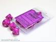 Chessex Würfel CHX25227 - Lt. Purple/white Opaque Polyhedral Ten d10 Sets
