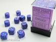 Chessex Würfel CHX25947 - Silver Tetra™ Speckled 12mm d6 with pips Dice Blocks™ (36 Dice)