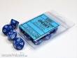 Chessex Würfel CHX26206 - Blue/white Opaque Polyhedral Ten d10 Sets