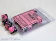 Chessex Würfel CHX26230 - Black-Pink w/white Gemini™ Polyhedral Ten d10 Sets
