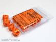 Chessex Würfel CHX27233 - Vortex Orange w/black Signature™ Polyhedral Ten d10 Sets