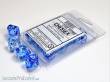 Chessex Würfel CHX27266 - Nebula™ Dark Blue w/white Signature™ Polyhedral Ten d10 Sets