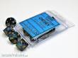 Chessex Würfel CHX27299 - Lustrous™ Shadow w/gold Signature™ Polyhedral Ten d10 Sets