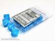 Chessex Würfel CHX27366 - Luminary Sky blue/silver Ten d10™ Sets