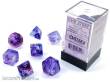Chessex CHX27557 - Nebula TM Nocturnal/blue Luminary 7-Die Set